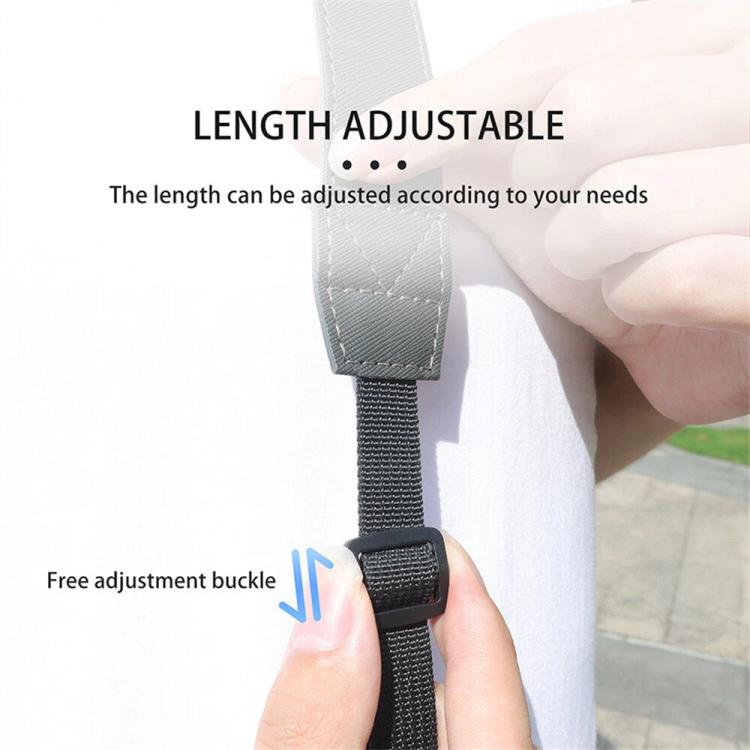 For DJI RC/RC 2/RC Pro/RC Plus Adjustable Soft Leather Neck Strap Dual-Hook Hands-Free Shoulder Belt, For DJI RC/RC 2/RC Pro/RC Plus