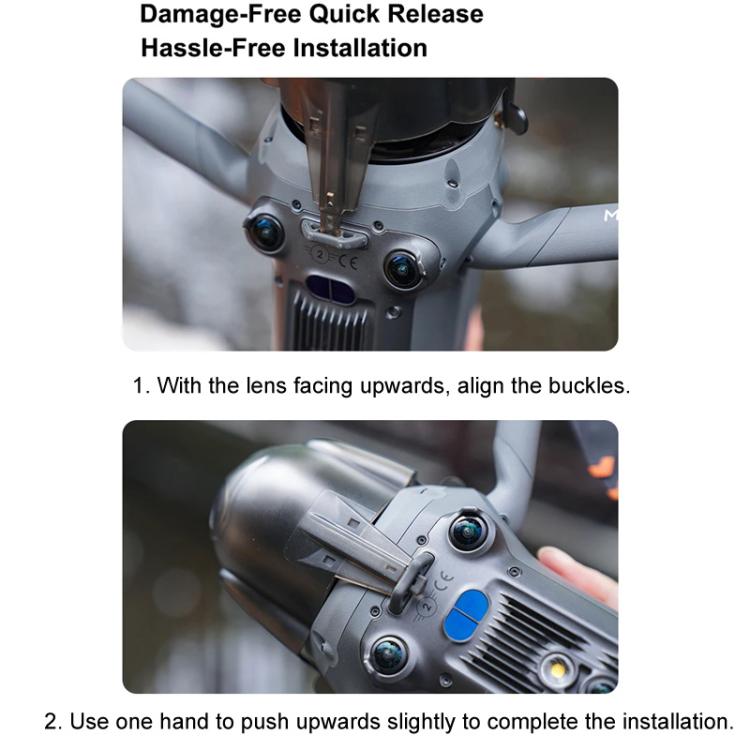 For DJI Mavic 4 Pro CYNOVA Gimbal Lens Protective Cover Protector Lens Hood Cap