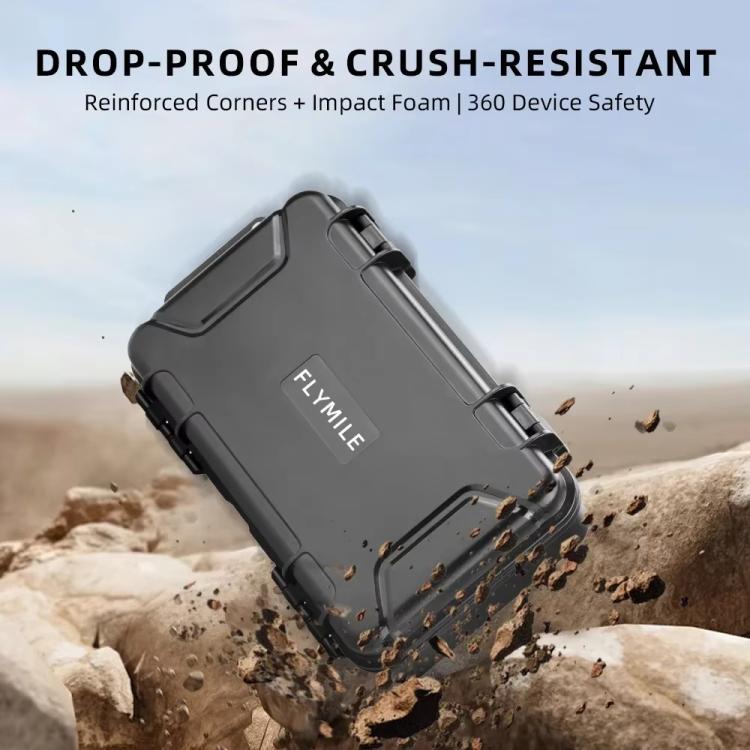 For Insta360 X5 Camera Flymile Portable Protective Hard Case Waterproof Shockproof Travel Carrying Storage Box, Hard Case