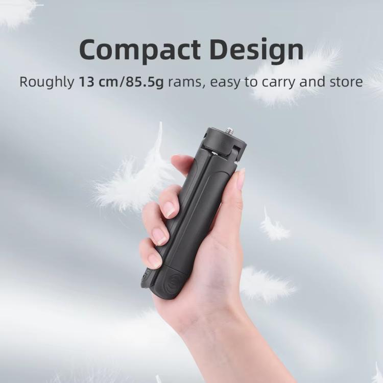 Flymile Extendable Mini Tripod With 1/4-Inch Screw For Action Cameras, Phone Clip Set, Nut Adapter Set