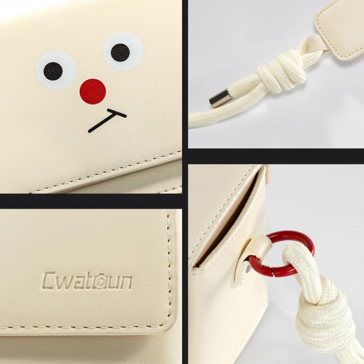 For DJI Pocket 3 Cwatcun D195 Medium Pocket Tripod Camera Bag Camera Accessories Shoulder Bag, D195