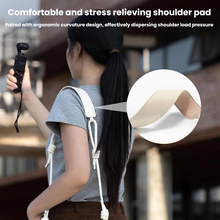 For DJI Pocket 3 Cwatcun D195 Medium Pocket Tripod Camera Bag Camera Accessories Shoulder Bag, D195