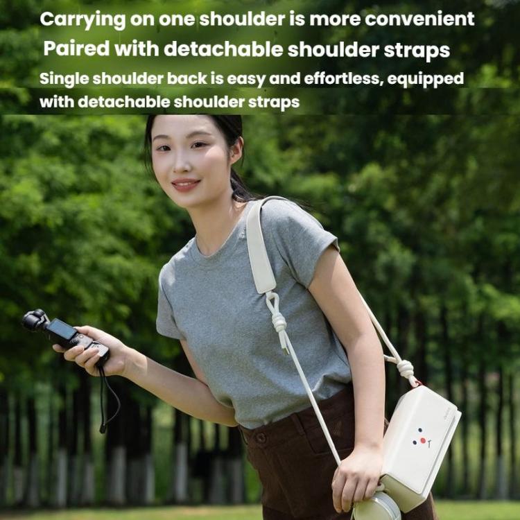 For DJI Pocket 3 Cwatcun D195 Medium Pocket Tripod Camera Bag Camera Accessories Shoulder Bag, D195