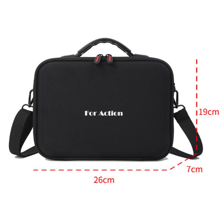 Carrying Case For DJI Action 5 Pro /Action 4 / Action 3 All-in-One Kit Durable Shoulder & Hand Carry Bag