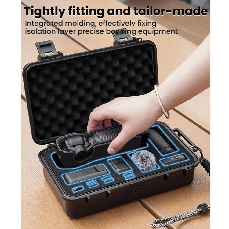For DJI OSMO POCKET 3 BRDRC Portable Storage Safety Carrying Case