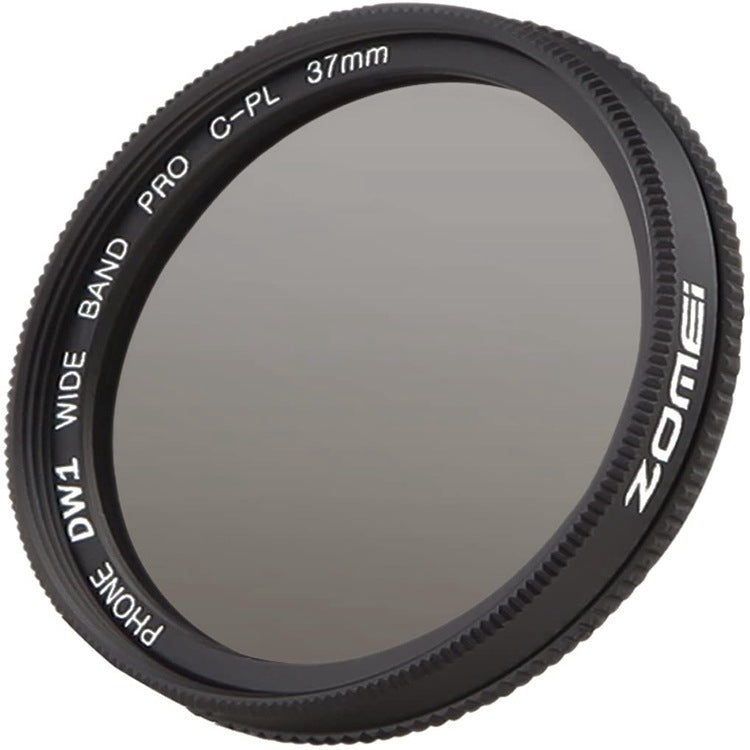 ZOMEI Camera Filter 37MM CPL Polarizer Mobile Phone External Lens, 37MM