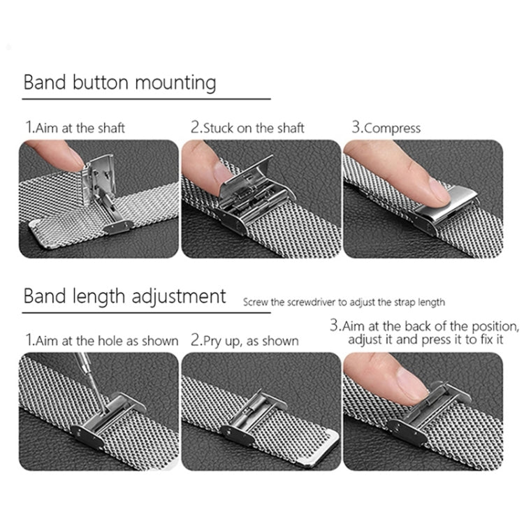 X3 0.96 inch Screen Display Steel Watch Band Bluetooth Smart Bracelet, IP68 Waterproof, Support Pedometer / Heart Rate Monitor / Sleep Monitor / Blood Pressure Monitor, Compatible with Android and iOS Phones, Steel Watch Band/Gold