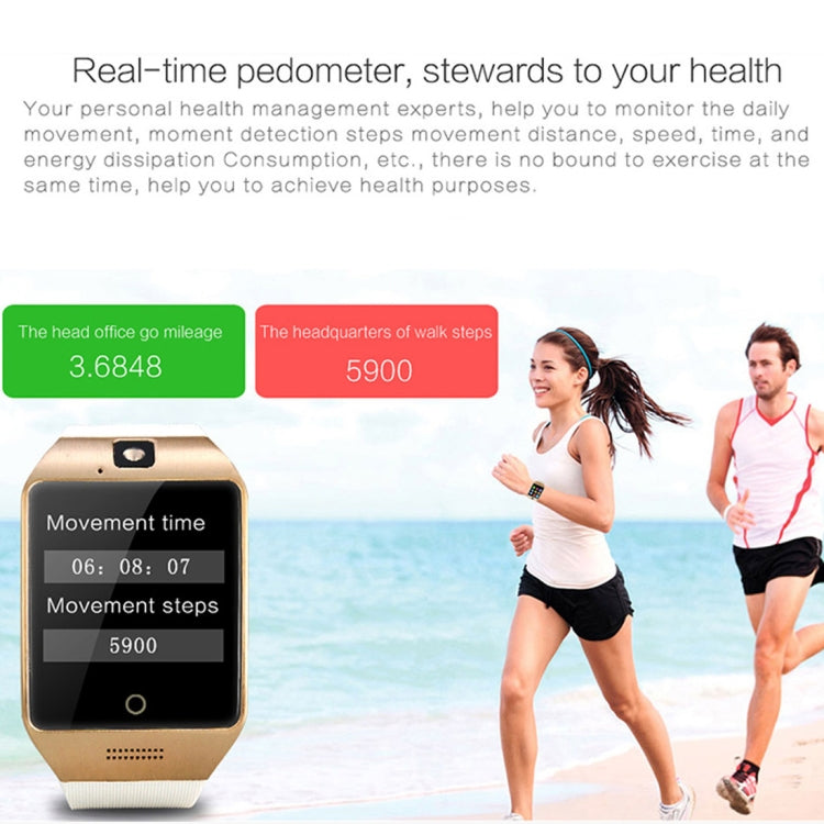 Q18S 1.54 inch IPS Screen MTK6260A Bluetooth 3.0 Smart Watch Phone, Pedometer / Sedentary Reminder / Sleeping Monitor  / Anti-Loss / Remote Camera / GSM / 0.3M Camera, WA3241BJ, WA3241BS, WA3241H, WA3241WJ, WA3241WS
