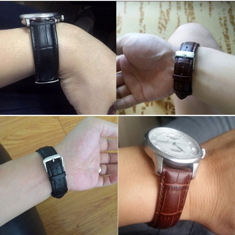 Calfskin Detachable Watch Leather Watch Band, Specification: 21mm