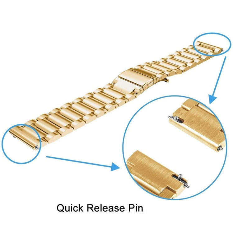 Bracelet de montre en acier inoxydable pour Samsung Gear S3 22 mm