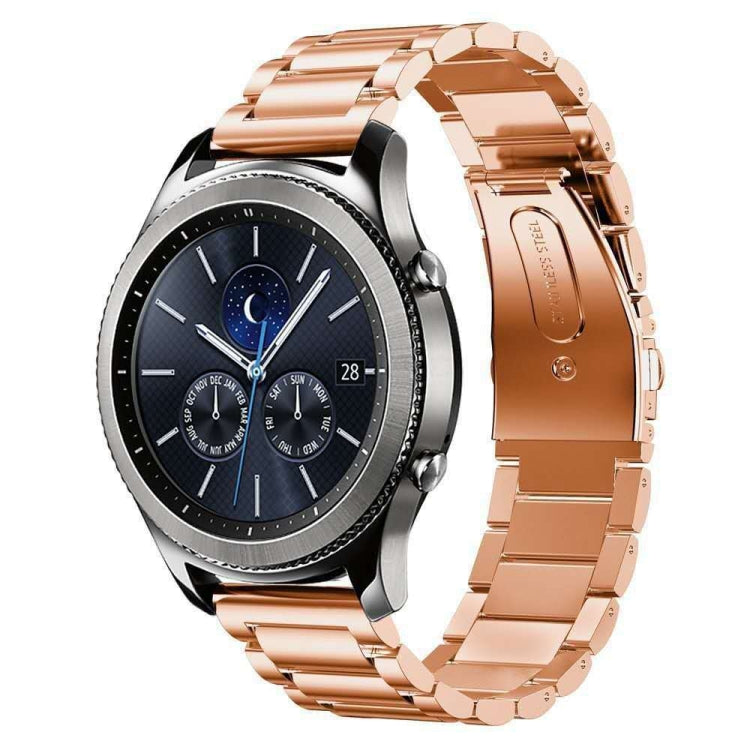 Bracelet de montre en acier inoxydable pour Samsung Gear S3 22 mm