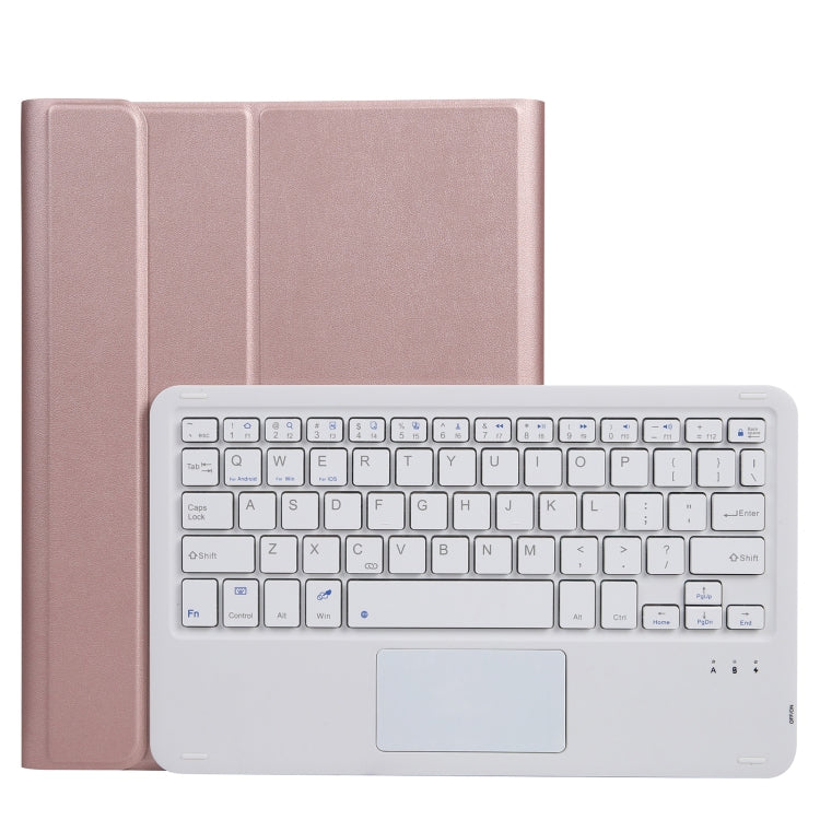 Clavier Bluetooth amovible 2 en 1 A11-A + étui de protection en cuir avec pavé tactile et support pour iPad Pro 11 (2022/2021/Air 5/Air 4)