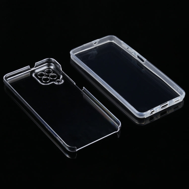 For Samsung Galaxy A22 4G PC+TPU Ultra-Thin Double-Sided All-Inclusive Transparent Case, For Samsung Galaxy A22 4G