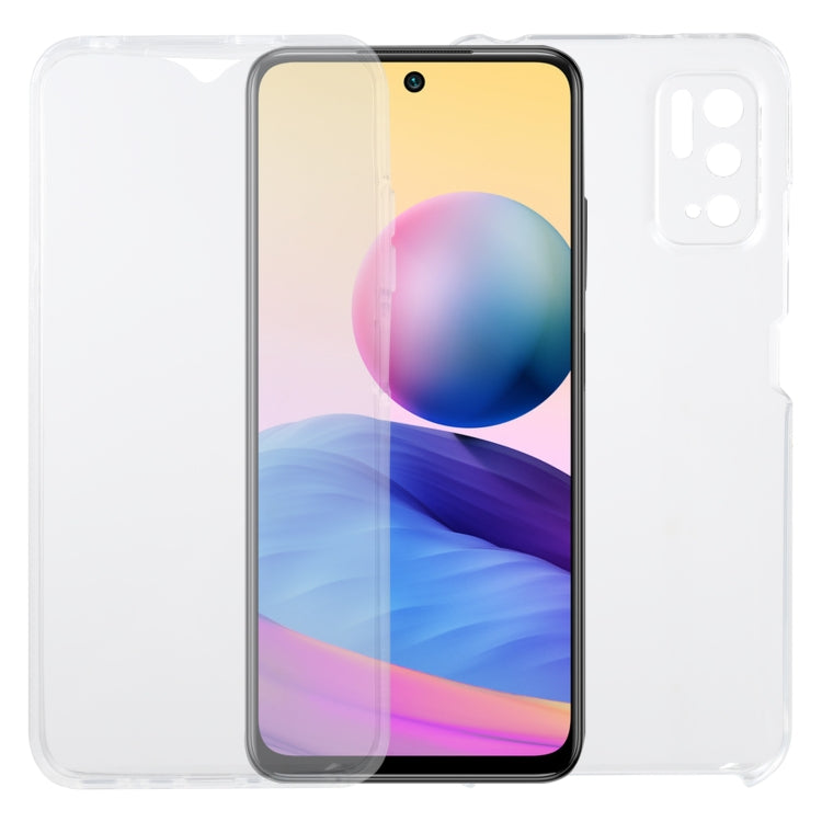 For Xiaomi Redmi Note 10 5G PC+TPU Ultra-Thin Double-Sided All-Inclusive Transparent Case, For Xiaomi Redmi Note 10 5G