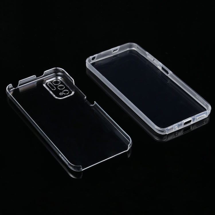For Xiaomi Redmi Note 10 5G PC+TPU Ultra-Thin Double-Sided All-Inclusive Transparent Case, For Xiaomi Redmi Note 10 5G