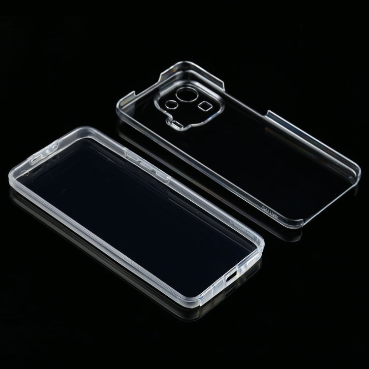 For Xiaomi Mi 11 Pro PC+TPU Ultra-Thin Double-Sided All-Inclusive Transparent Case, For Xiaomi Mi 11 Pro