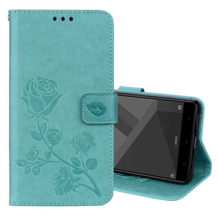 For Xiaomi Redmi Note 4X Roses Pressed Flowers Pattern Flip Leather Case with Holder & Card Slots & Wallet, For Xiaomi Redmi Note 4X