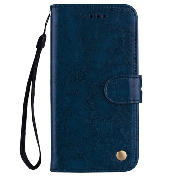 For Xiaomi  Redmi 5A Business Style Oil Wax Texture Horizontal Flip Leather Case with Holder & Card Slots & Wallet & Lanyard