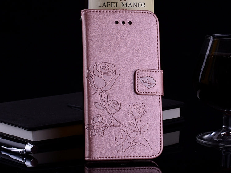 For Xiaomi Redmi 5 Plus Rose Embossed Horizontal Flip Environmental PU Leather Case with Holder & Card Slots & Wallet, For Xiaomi Redmi 5 Plus