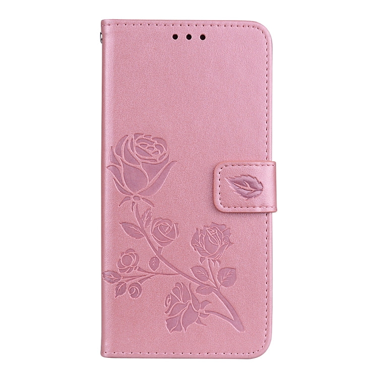 For Xiaomi Redmi 5 Rose Embossed Horizontal Flip Environmental PU Leather Case with Holder & Card Slots & Wallet