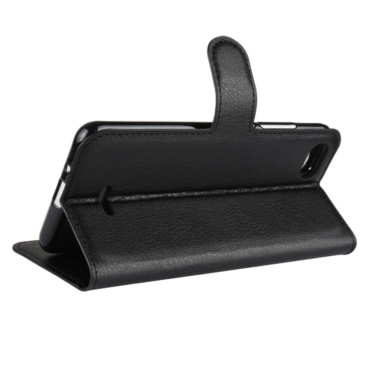 Litchi Texture Horizontal Flip Leather Case for Xiaomi Redmi 6A, with Wallet & Holder & Card Slots, For Redmi 6A