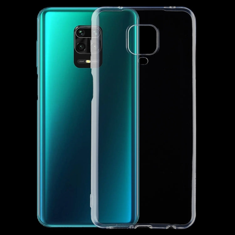For Xiaomi Redmi Note 9 Pro 0.5mm Ultrathin Transparent TPU Soft Protective Case, For Xiaomi Redmi Note 9 Pro