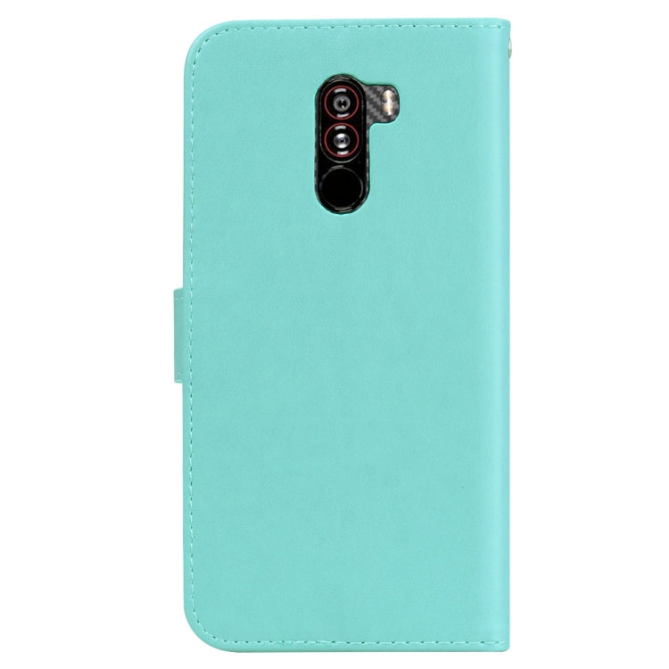 Rose Embossed Horizontal Flip PU Leather Case for Xiaomi Pocophone F1 , with Holder & Card Slots & Wallet, For Xiaomi Poco F1