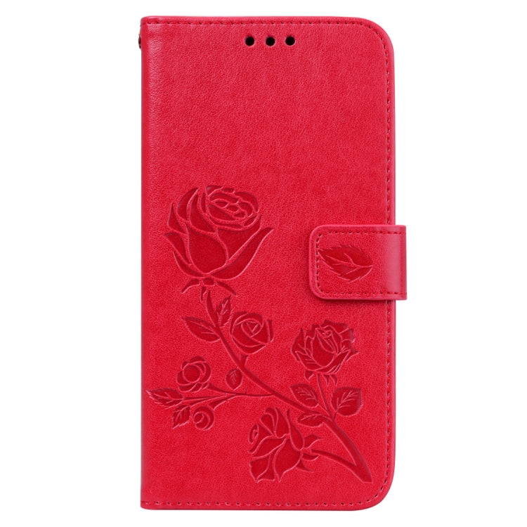 Rose Embossed Horizontal Flip PU Leather Case for Xiaomi Pocophone F1 , with Holder & Card Slots & Wallet