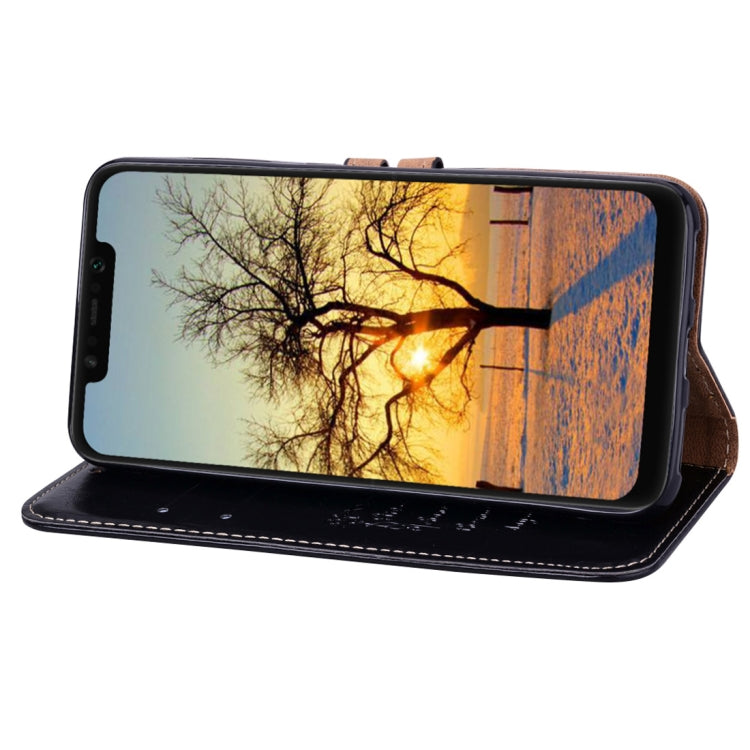 Business Style Oil Wax Texture Horizontal Flip Leather Case for Xiaomi Pocophone F1 , with Holder & Card Slots & Wallet