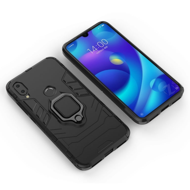 PC + TPU Shockproof Protective Case for Xiaomi Mi Play, with Magnetic Ring Holder, For Xiaomi Mi Play