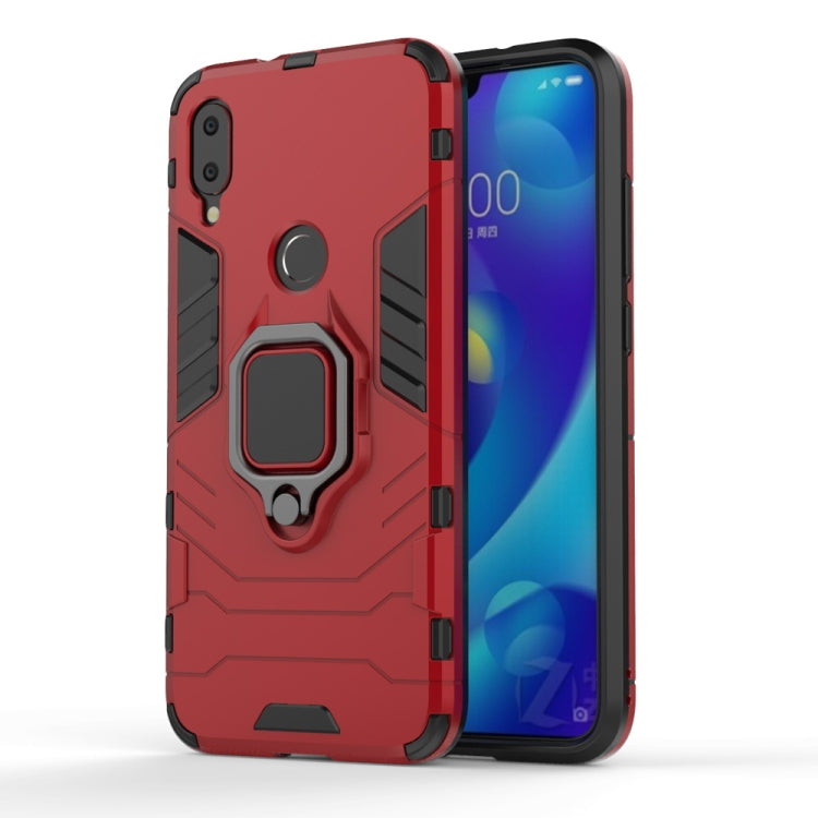Coque de protection antichoc en PC et TPU pour Xiaomi Mi Play, avec anneau magnétique