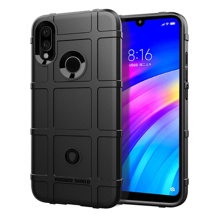 Shockproof Protector Cover Full Coverage Silicone Case for Xiaomi Redmi 7, For Xiaomi Redmi 7