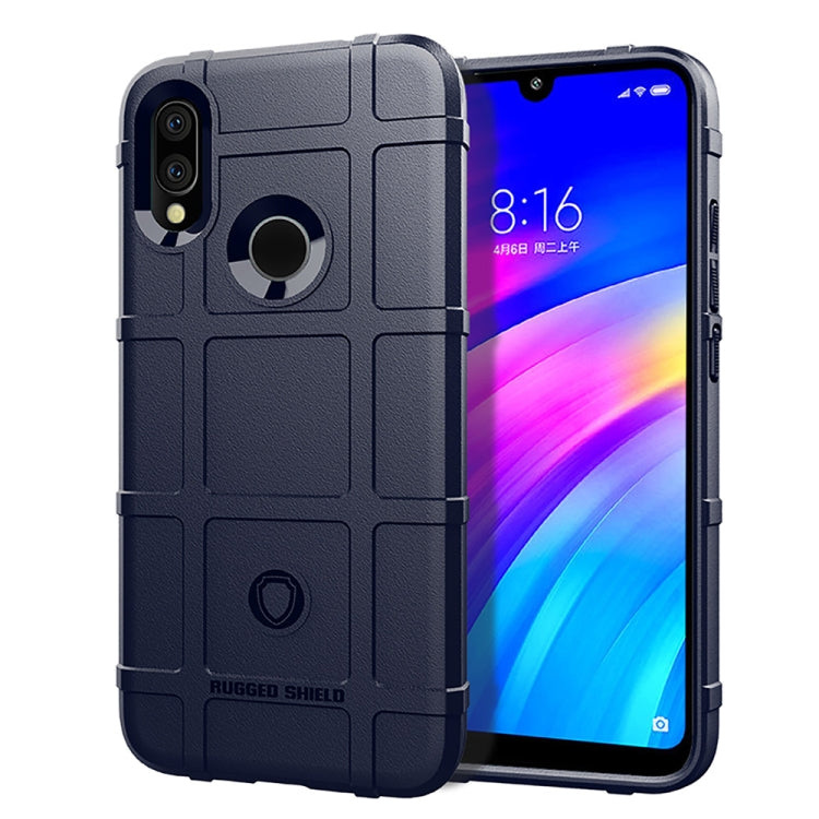 Shockproof Protector Cover Full Coverage Silicone Case for Xiaomi Redmi 7, For Xiaomi Redmi 7