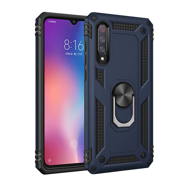 Coque de protection antichoc Sergeant Armor en TPU et PC pour Xiaomi Mi 9, avec support rotatif à 360 degrés