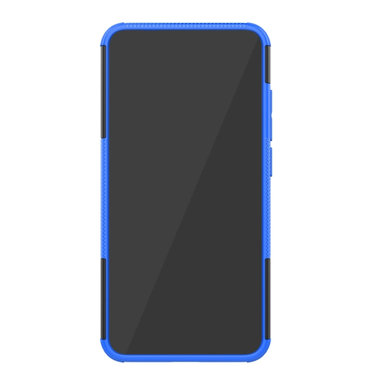 Coque antichoc en polycarbonate et TPU avec motif pneu pour Xiaomi Mi 8 Lite, avec support