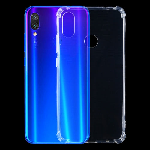 For Xiaomi Redmi Note 7 Four-Corner Shockproof Ultra-Thin Transparent TPU Case, For Xiaomi Redmi Note 7