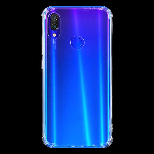 For Xiaomi Redmi Note 7 Four-Corner Shockproof Ultra-Thin Transparent TPU Case, For Xiaomi Redmi Note 7