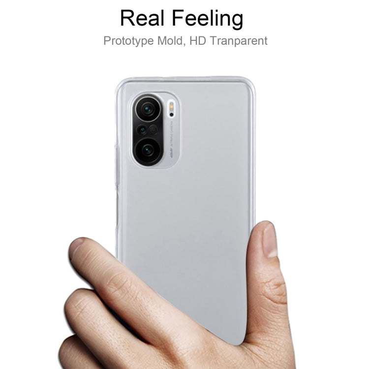 For Xiaomi Redmi K40 0.75mm Ultra-thin Transparent TPU Soft Protective Case, For Xiaomi Redmi K40