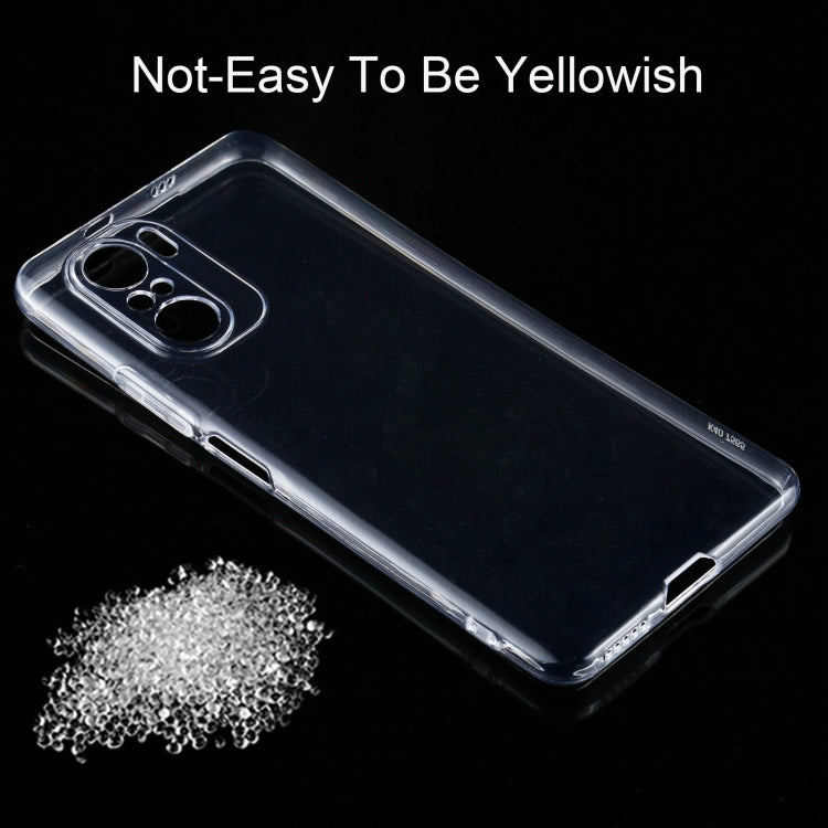 For Xiaomi Redmi K40 0.75mm Ultra-thin Transparent TPU Soft Protective Case, For Xiaomi Redmi K40