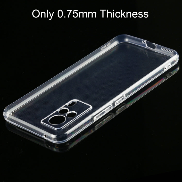 For Xiaomi Redmi Note 10 0.75mm Ultra-thin Transparent TPU Soft Protective Case, For Xiaomi Redmi Note 10