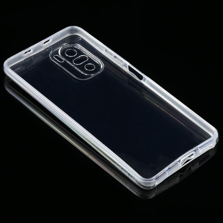 For Xiaomi Redmi K40 PC+TPU Ultra-Thin Double-Sided All-Inclusive Transparent Case, For Xiaomi Redmi K40