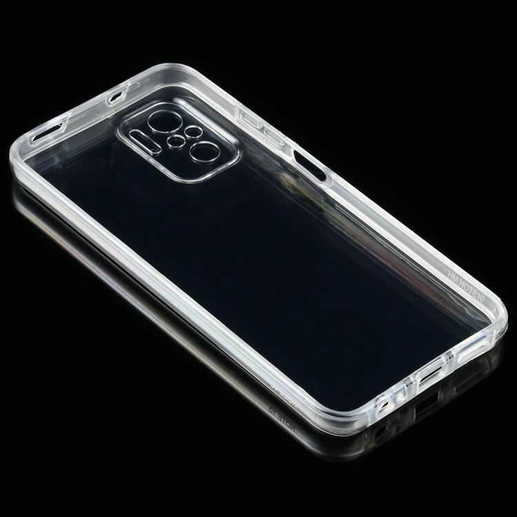 For Xiaomi Redmi Note 10 PC+TPU Ultra-Thin Double-Sided All-Inclusive Transparent Case, For Xiaomi Redmi Note 10