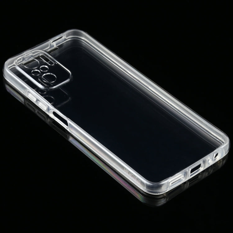 For Xiaomi Redmi Note 10 PC+TPU Ultra-Thin Double-Sided All-Inclusive Transparent Case, For Xiaomi Redmi Note 10
