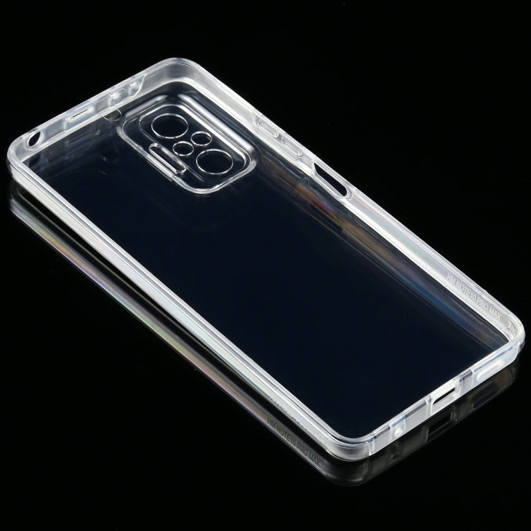 For Xiaomi Redmi Note 10 Pro PC+TPU Ultra-Thin Double-Sided All-Inclusive Transparent Case, For Xiaomi Redmi Note 10 Pro