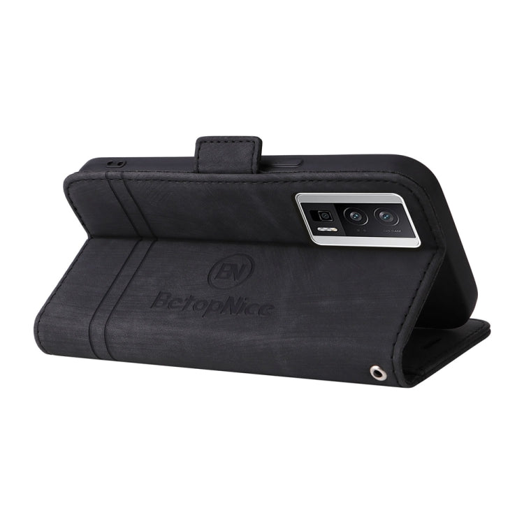 For Xiaomi Redmi K60 / K60 Pro / Poco F5 Pro BETOPNICE Dual-side Buckle Leather Phone Case, For Xiaomi Redmi K60 / K60 Pro / Poco F5 Pro