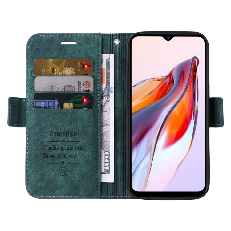 For Xiaomi Poco C55 / Redmi 11A 4G Global BETOPNICE Dual-side Buckle Leather Phone Case, For Xiaomi Poco C55 / Redmi 11A 4G Global