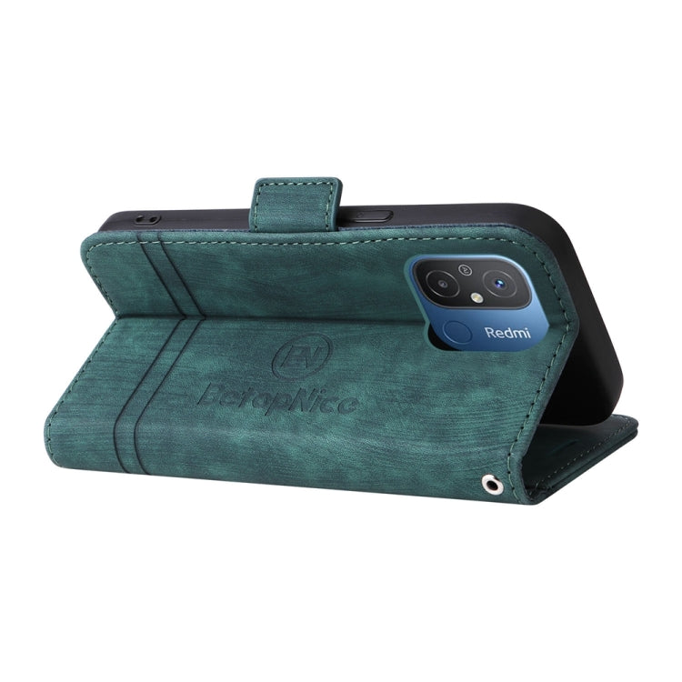 For Xiaomi Poco C55 / Redmi 11A 4G Global BETOPNICE Dual-side Buckle Leather Phone Case, For Xiaomi Poco C55 / Redmi 11A 4G Global