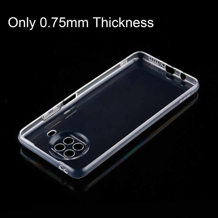 For Xiaomi Mi 10T Lite 5G 0.75mm Ultra-thin Transparent TPU Soft Protective Case, For Xiaomi Mi 10T Lite 5G