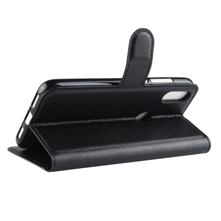 Litchi Texture Horizontal Flip Leather Case for Xiaomi Redmi Note 7, with Wallet & Holder & Card Slots, For Redmi Note 7