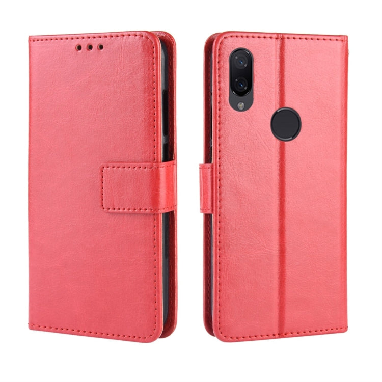Crazy Horse Texture Horizontal Flip Leather Case for Xiaomi Mi Play, with Holder & Card Slots & Wallet & Lanyard, For Xiaomi Mi Play (Lanyard), For Xiaomi Mi Play, Xiaomi Mi Play